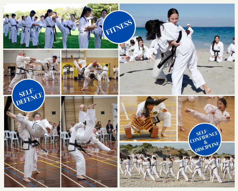 First Martial Arts, Western Australia. 23x Locations: Albany, Armadale, Bassendean, Ballajura, Bedford, Beechboro, Bicton, Brentwood, Canning Vale, Cockburn, Como, Churchlands, Duncraig,  Greenmount, Morley, Mt Lawley, Nedlands, North Beach, Ocean Reef, Subiaco, Thornlie, Woodvale, & Yokine.
Traditional Standards, Progressive Attitude, Comprehensive Philosophy 
Family Fee discounts, No Obligation Trial lesson, No Contracts

